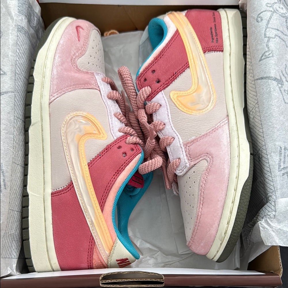 Nike Social Status x Dunk Low PS 'Strawberry Milk'